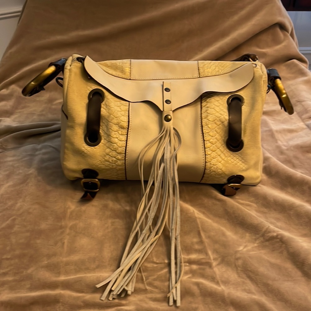Ghibli Italian Snake Skin Handbag